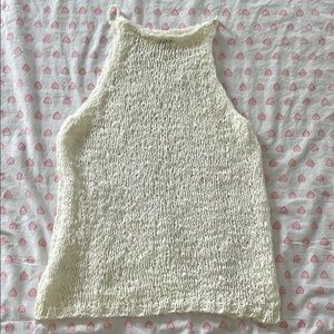 United Colors Of Benetton Open-Knit Tank Top